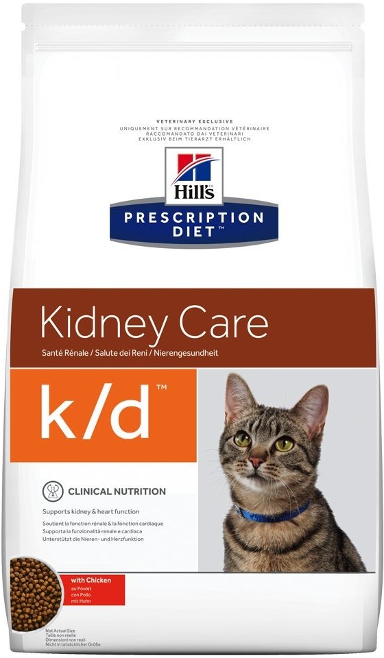 Hill\'s Prescription Diet k/d Kidney Care kuřecí 1,5 kg