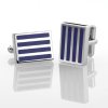 Storm Linear fialové manžetové knoflíčky