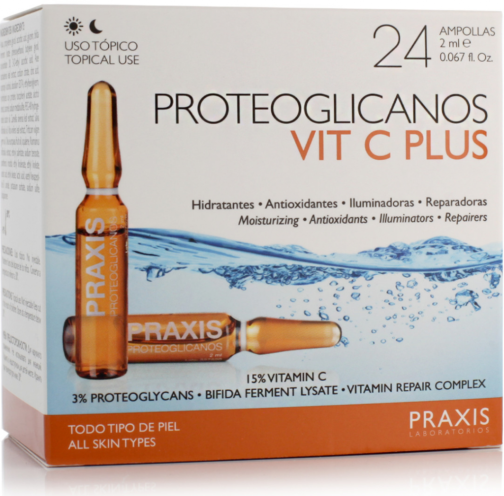 Praxis Proteoglicanos sérum s liftingovým efektem Vitamin C 24 ampulí x 2 ml