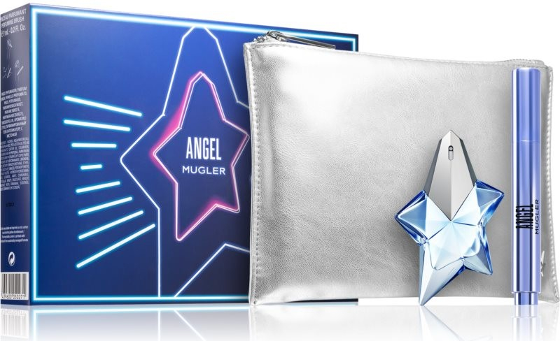 Thierry Mugler Angel EDP 25 ml + EDP pero 7 ml + kosmetická taštička dárková sada