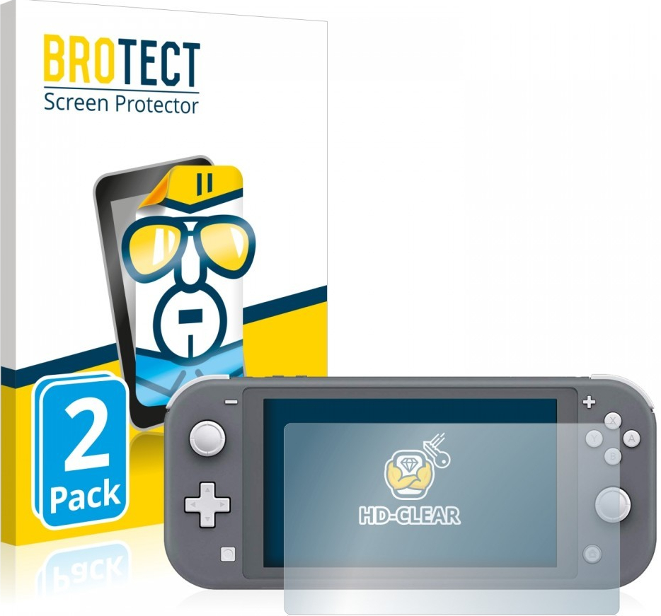 Brotect 2x HD Clear Screen Protector Nintendo Switch Lite