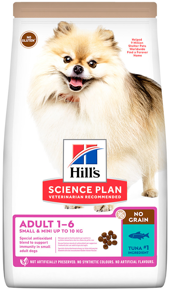 Hill’s Science Plan Adult Small & mini No Grain Tuna 6 kg