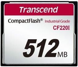 Transcend Industrial CompactFlash CF220I 512MB TS512MCF220I