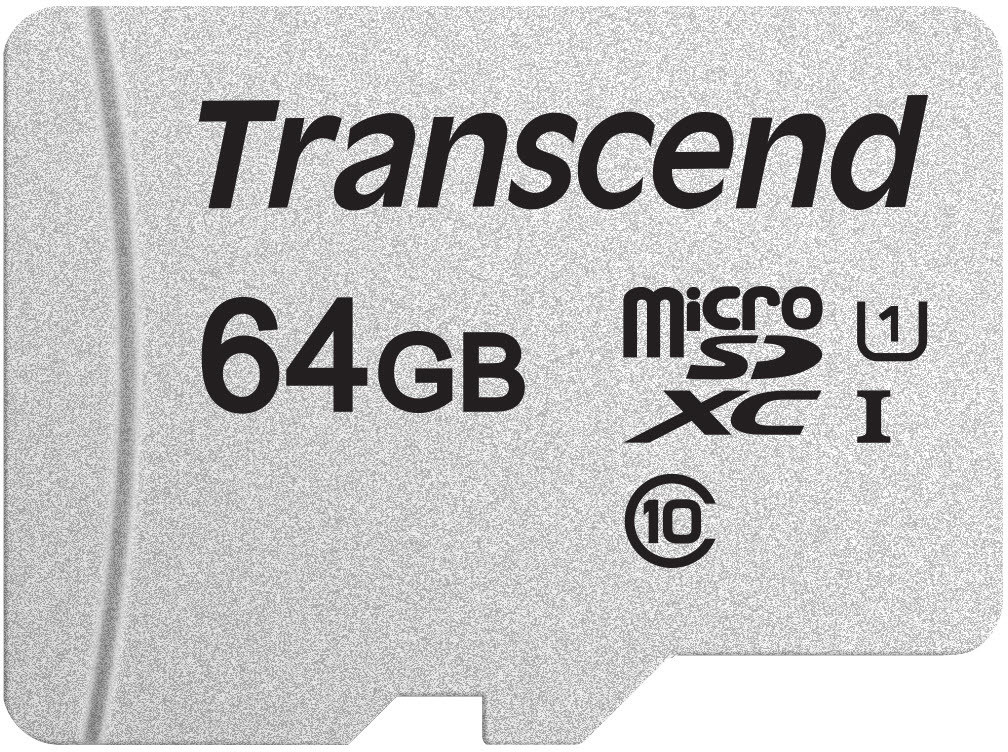 Transcend microSDXC 64 GB UHS-I U1 TS64GUSD300S