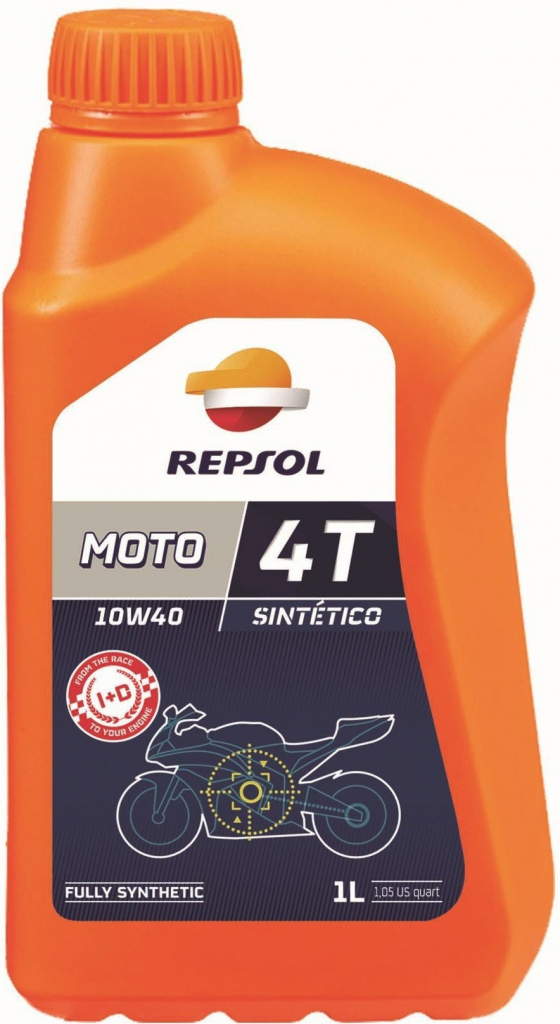 Repsol Moto Sintetico 4T 10W-40 1 l