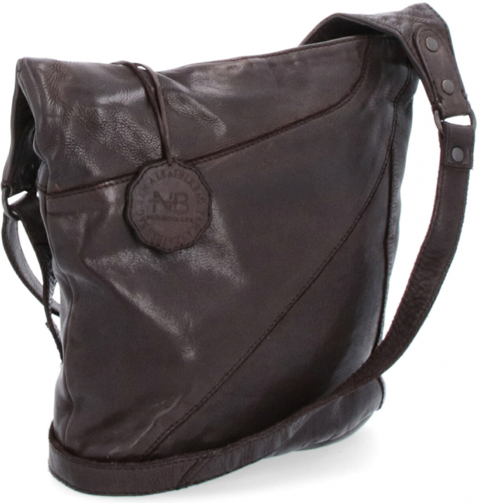 Noelia Bolger kabelka crossbody hnědá NB 2101 H