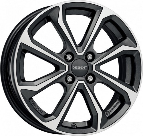 Dezent KT 6x16 4x100 ET49 gunmetal polished