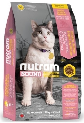 Nutram Sound Adult Senior Cat 6,8 kg
