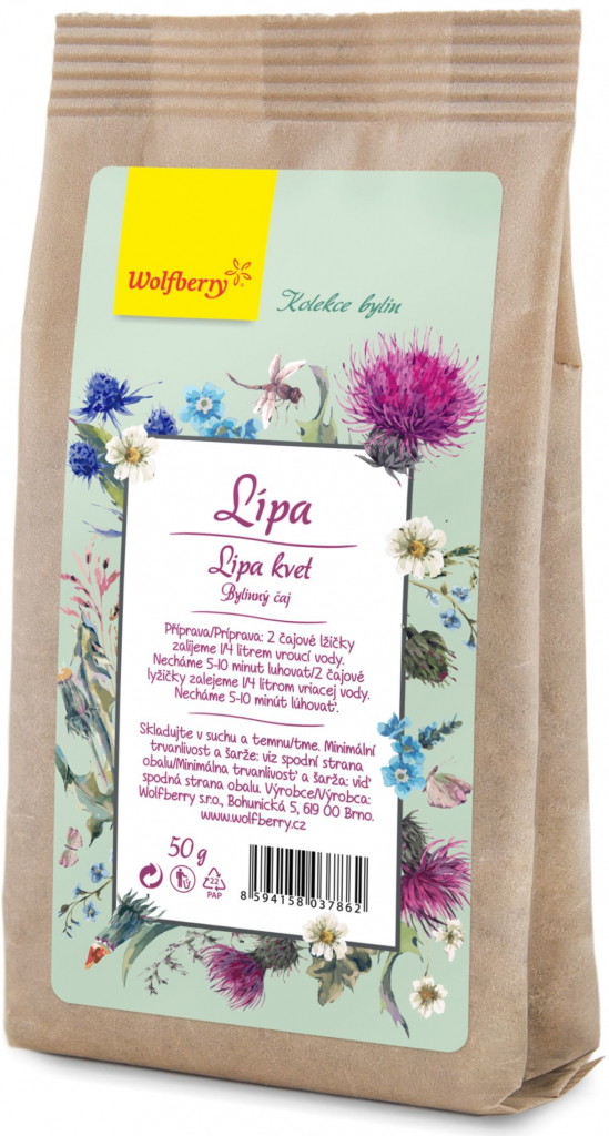 Wolfberry Lípa bylinný čaj 50 g