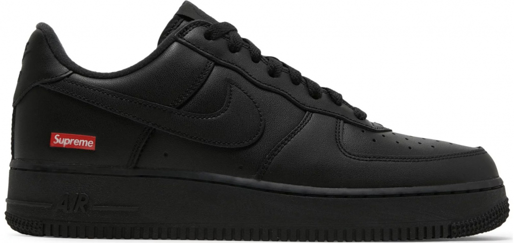 Nike Air Force 1 Low Supreme Black CU9225-001