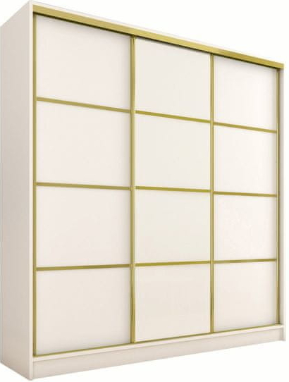 Nejlevnější nábytek Dazio 150 bez zrcadla bílý mat