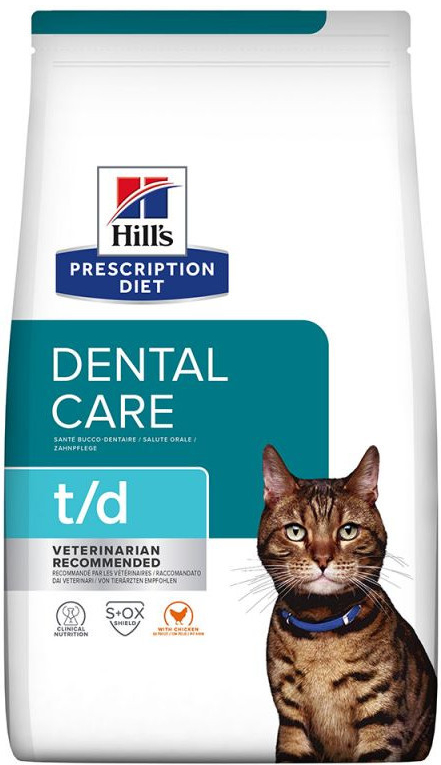 Hill\'s Prescription Diet T/D Dental Care drůbeží 1,5 kg