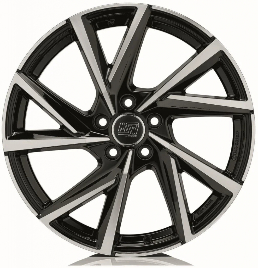 MSW 80 8x18 5x114,3 ET40 gloss black polished