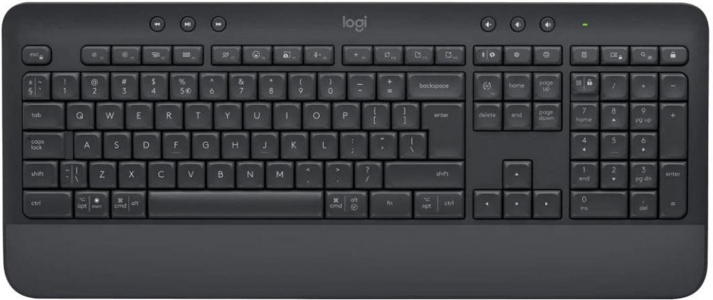 Logitech Signature K650 Wireless Keyboard s opěrkou dlaně 920-010947