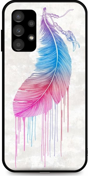 Pouzdro TopQ LUXURY Samsung A13 pevný Feather 85145