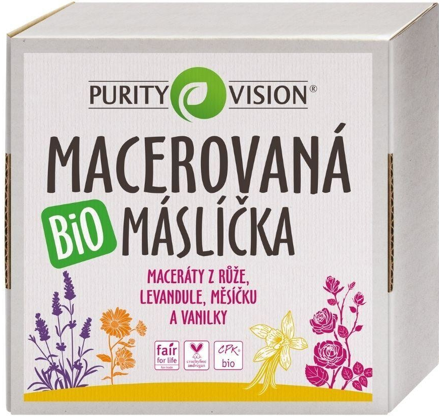 Purity Vision Bio Macerovaná máslíčka 4 x 30 ml dárková sada