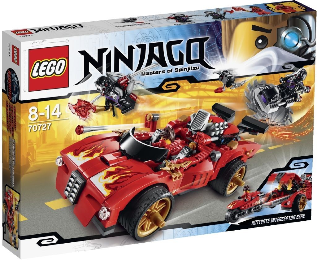 LEGO® NINJAGO® 70727 Kaiův červený bourák X-1