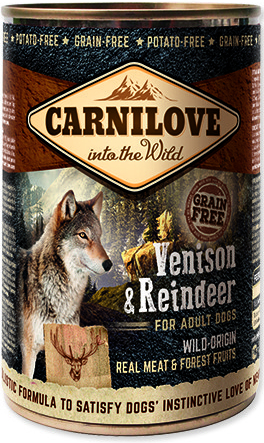 Carnilove Dog Wild Meat Venison & Reindeer 6 x 400 g