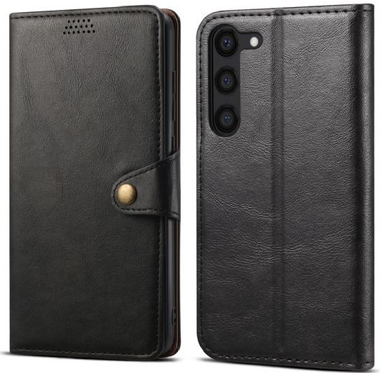 Pouzdro Lenuo Leather Samsung Galaxy S23+, černé