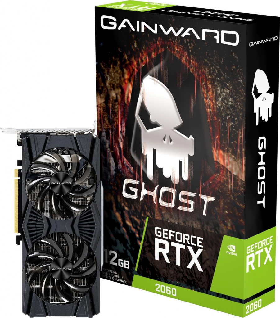 Gainward GeForce RTX 2060 Ghost 12GB GDDR6 NE62060018K9-1160L