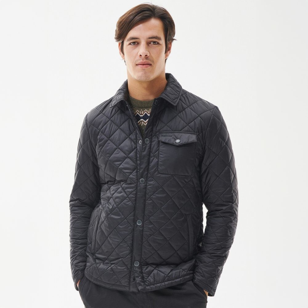 Barbour Newbie Quilted Black