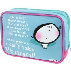 HMB Facial first then manicure Taška na makeup