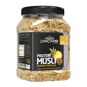 Layenberger LowCarb one proteinové musli s ananasem a maracujou 530 g