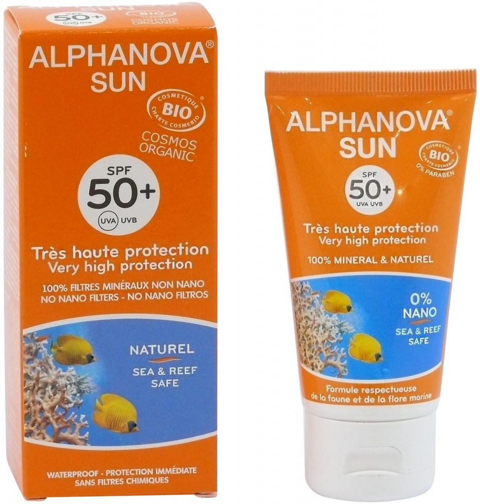 Alphanova opalovací krém SPF50+ 50 g