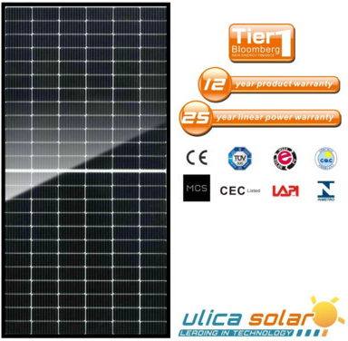 Ulica Solar Fotovoltaický solární panel UL-455Wp černý rám