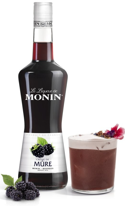 Monin Creme de Mure Liqueur 16% 0,7 l (holá láhev)