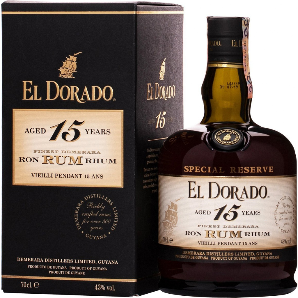 El Dorado 15y 43% 0,7 l (karton)