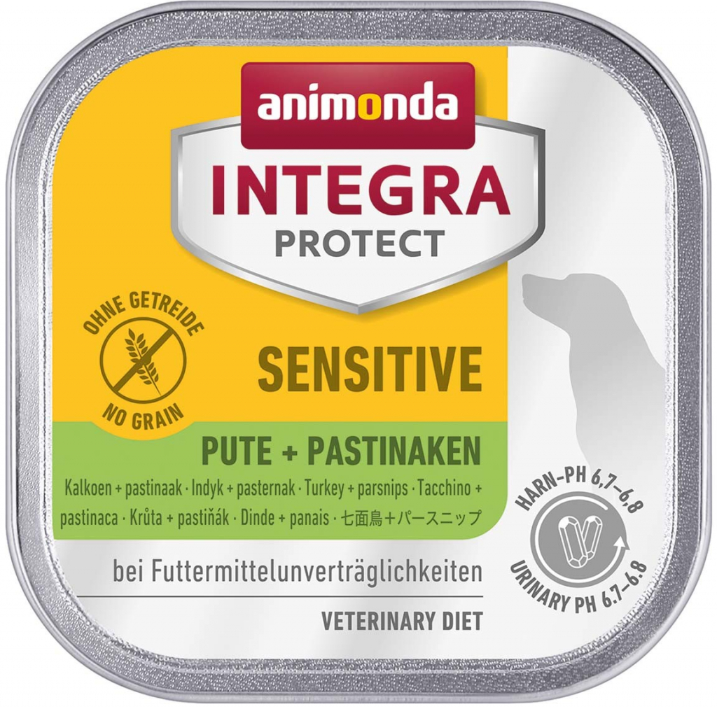 Animonda Integra Protect Sensitive s krůtím masem a pastinákem 11 x 150 g