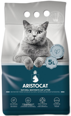 ARISTOCAT Bentonite Plus bentonitové přírodní 3 x 5 l