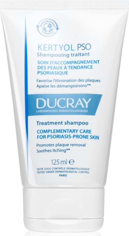 Ducray Kertyol P.S.O. jemný šampon proti lupům 125 ml