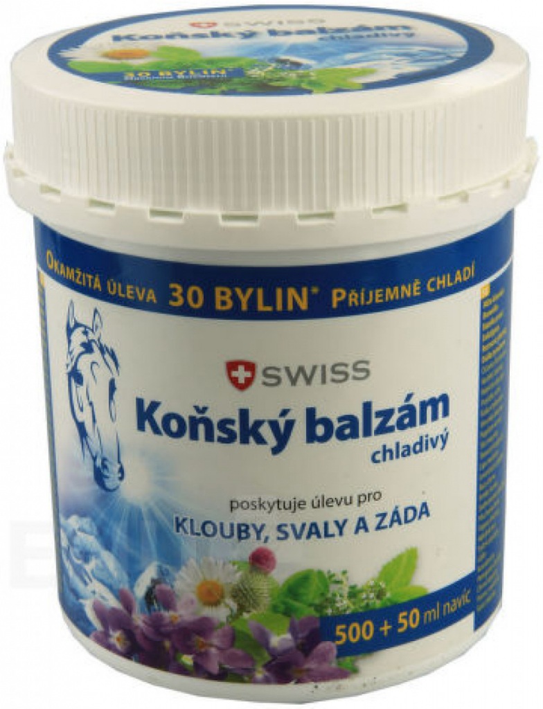 Swiss koňský balzám chladivý 550 ml