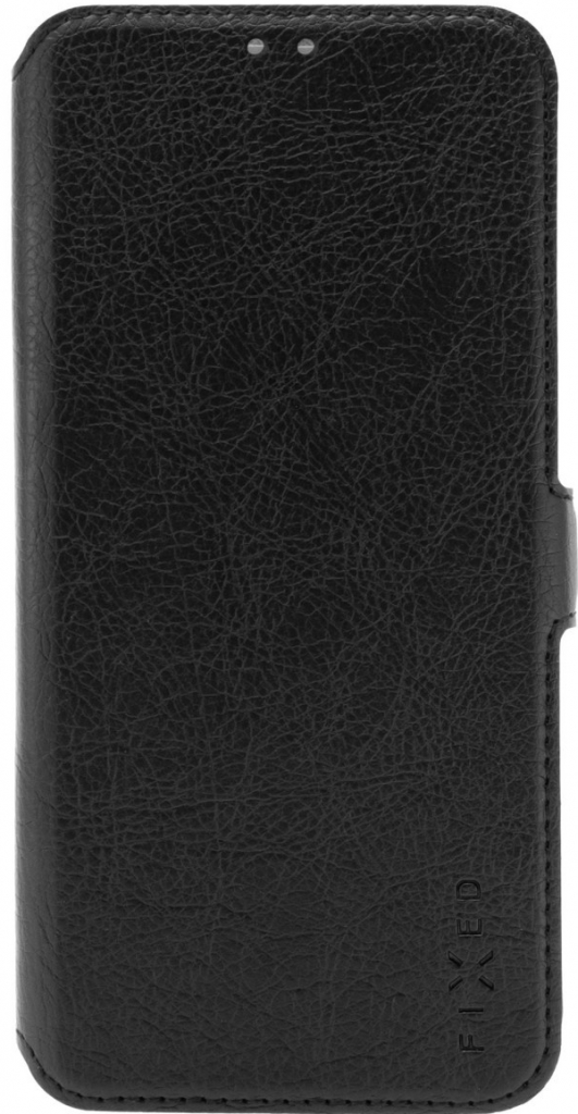 FIXED Tenké pouzdro typu kniha Topic pro Motorola Moto E32s, černé FIXTOP-967-BK