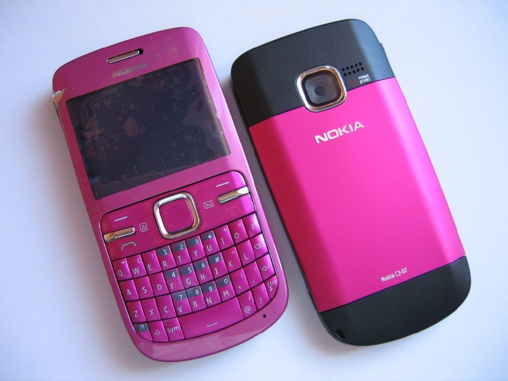 Kryt Nokia C3 růžový