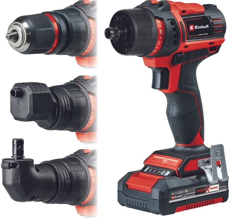 Einhell TE-CD 18/45 3X Li + 2,0Ah