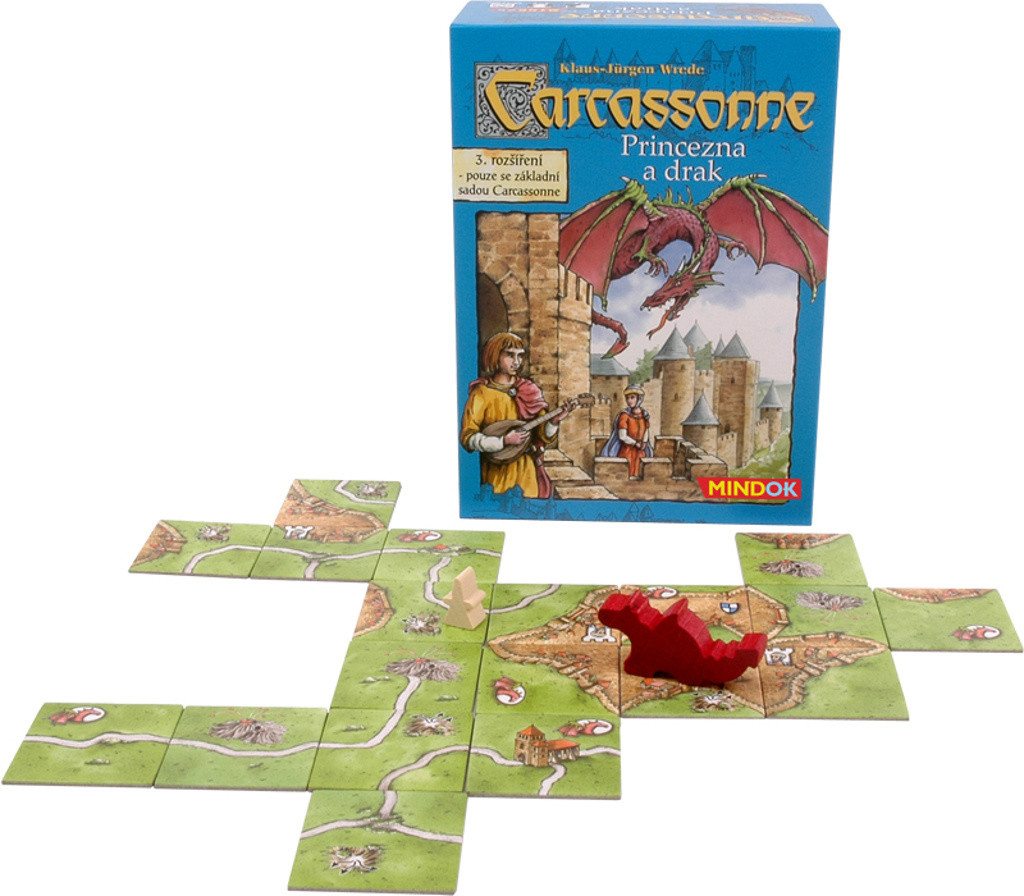 Mindok Carcassonne 2 edice Základní hra