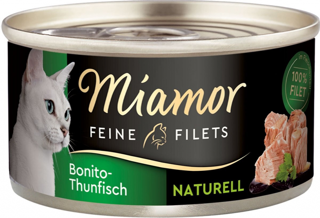 Miamor Feine Filets Naturelle Bonito tuňák 48 x 80 g