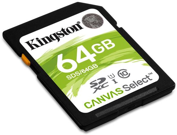 Kingston SDHC 64 GB UHS-I U1 SDS/64GB