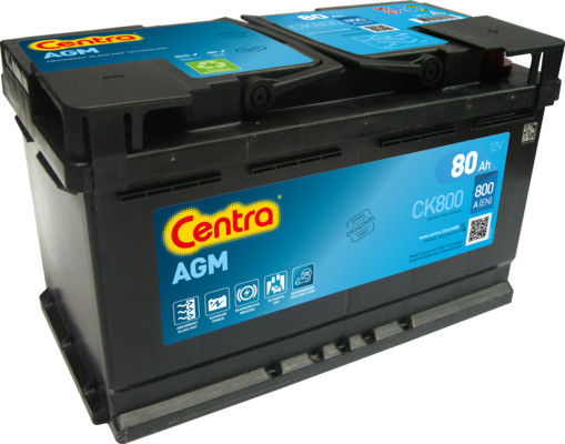 Centra Start Stop AGM 12V 80Ah 800A CK800