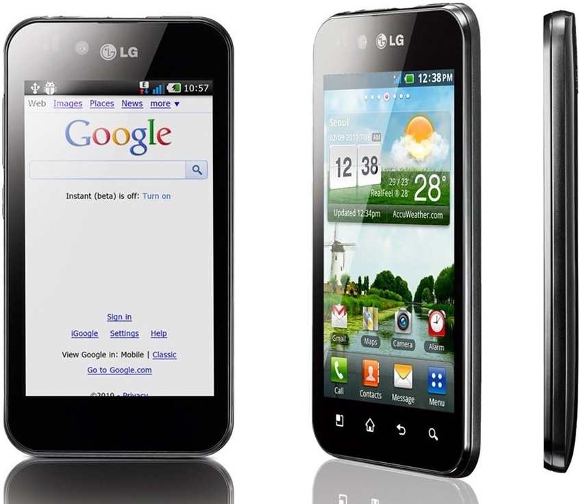 LG P970 Optimus Black