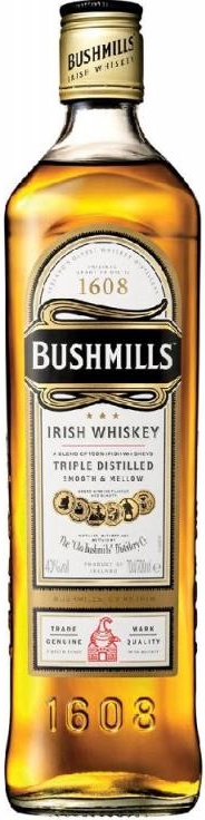 Bushmills 40% 0,5 l (holá láhev)