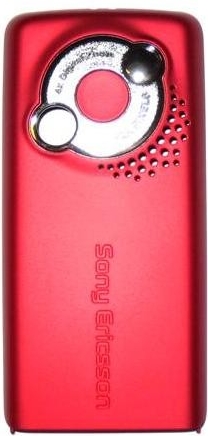 Kryt Sony Ericsson K510i zadní červený