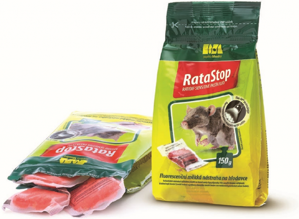 Ratastop měkká návnada na hlodavce 150 g