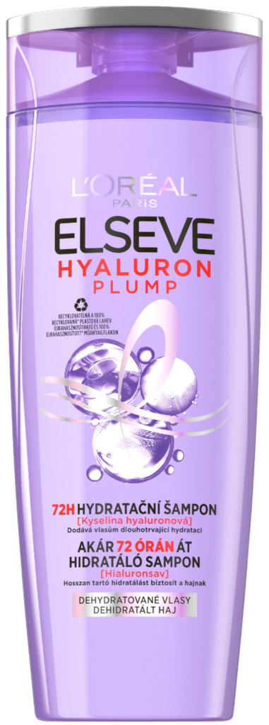 L\'Oréal Paris Elseve Hyaluron Plump Moisture Shampoo hydratační šampon s kyselinou hyaluronovou 400 ml