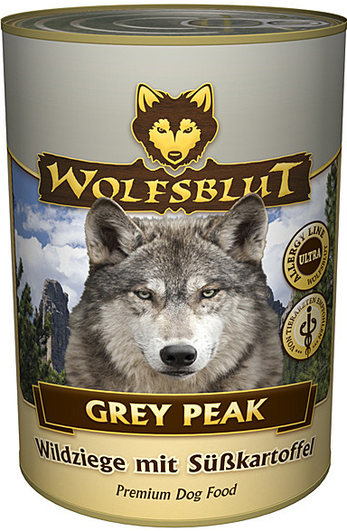 Wolfsblut konz. Grey Peak Adult koza s batáty 395 g