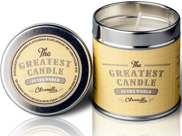 The Greatest Candle in the World Citronela 200 g