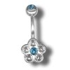 Piercing Swarovski Acflower01 F